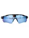 Oakley Nero Opaco Camouflage Rubber Sunglasses In Blue