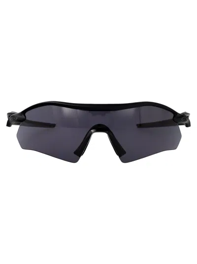 Oakley Nero Opaco Rubber Sunglasses In Black