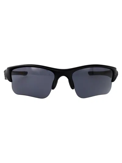 Oakley Nero Opaco Rubber Sunglasses In Blue