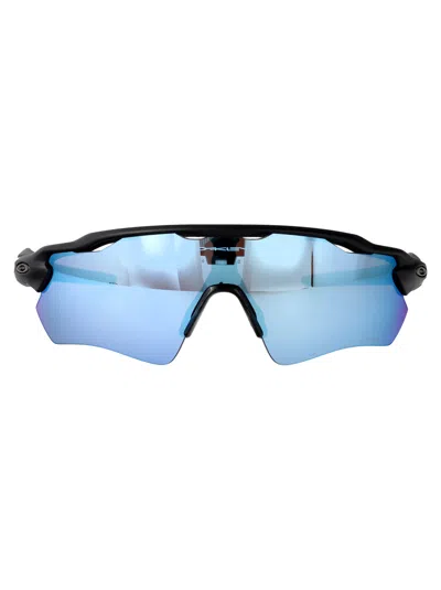 Oakley Nero Opaco Rubber Sunglasses In Black