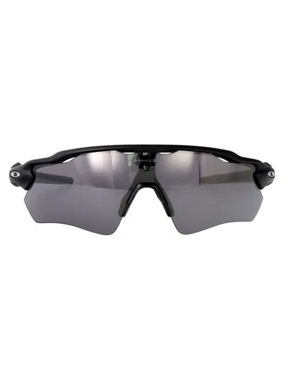 Oakley Nero Opaco Rubber Sunglasses In Gray