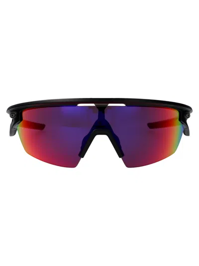 Oakley Nero Opaco Rubber Sunglasses In Gray