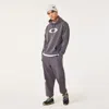 Oakley New Retro Fleece Hoodie 1.7 In Gray