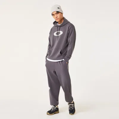 Oakley New Retro Fleece Hoodie 1.7 In Gray