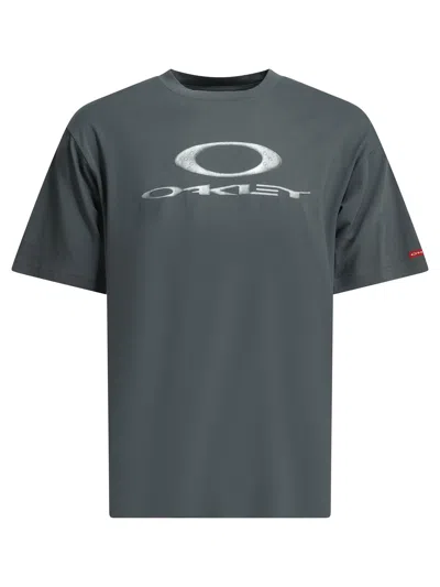 Oakley "new Retro Tee X Metal 3.0" Crew Neck T Shirt In Blue