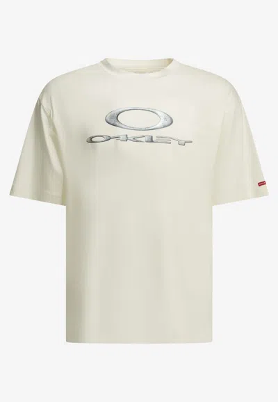 Oakley New Retro X-metal Crewneck T-shirt In White