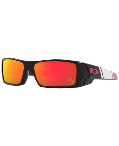 Oakley Nfl Collection Men's Sunglasses, Arizona Cardinals Oo9014 60 Gascan In Ari Matte Black