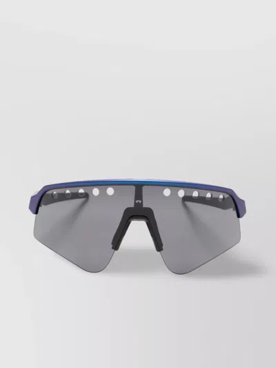 Oakley Nose Pads Sunglasses Case Rimless Holes In Gray