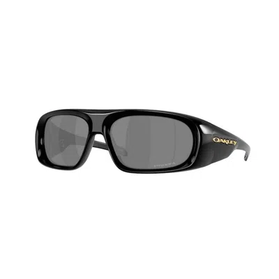 Oakley Oo9491 Belleville 949101 Occhiali Da Sole Neri Per Uomo In Black