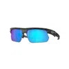 Oakley Bisphaera Oo9400 940005 In Black/blue Polarized Solid