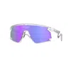 Oakley Bxtr 39mm Polarized Rectangular Sunglasses In Black