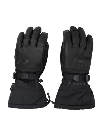 Oakley Ellipse Goatskin Gauntlet Gloves In Blackout
