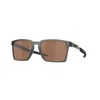 Oakley Exchange Sun 56mm Polarized Rectangular Sunglasses In Gray