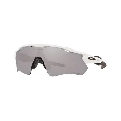 Oakley Radar Ev Path Oo9208 920894 In Polished White,prizm Black Polarized