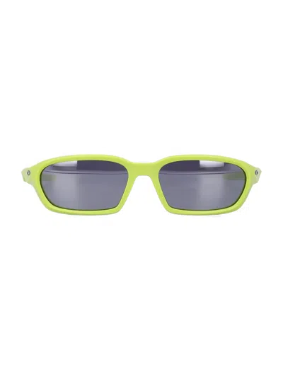 Oakley Gender Inclusive Terraforma 58mm Rectangle Sunglasses In Yellow