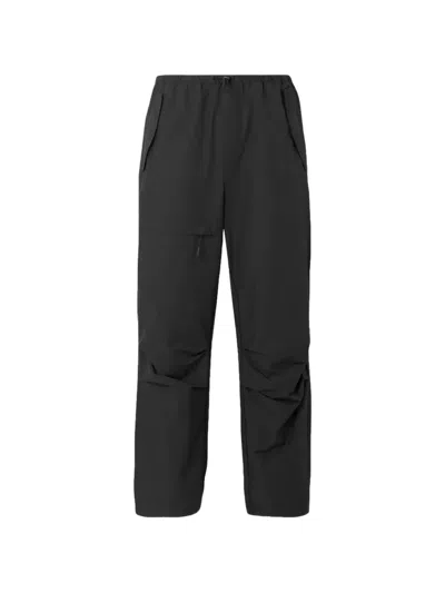 Oakley Oblique-pockets Trousers In Black