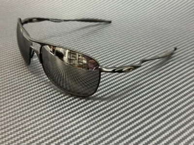 Pre-owned Oakley Oo4060 23 Matte Prizm Black Men's 61 Mm Sunglasses