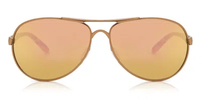 Oakley Oo4079 Feedback 407944 Women's Sunglasses Gold Size 59 In Satin Rose Gold