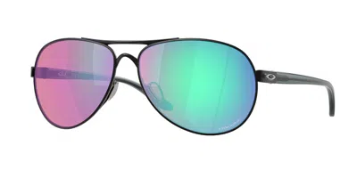 Oakley Oo4079 Feedback 407953 Women's Sunglasses Black Size 59