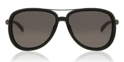 Oakley Oo4129 Split Time 412917 Occhiali Da Sole Neri Per Donna In Black