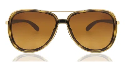 Oakley Oo4129 Split Time 412918 Occhiali Da Sole Tartarugatishell Per Donna In Yellow