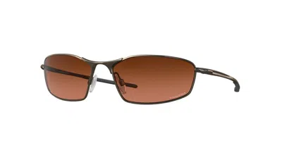 Oakley Oo4141 Whisker 414109 Men's Sunglasses Grey Size 60 In Brown