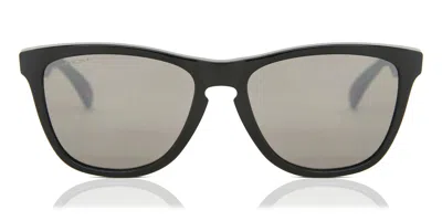 Oakley Oo9013 Frogskins 9013c4 Men's Sunglasses Black Size 55