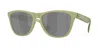 Oakley Frogskins 54mm Polarized Rectangular Sunglasses In Green