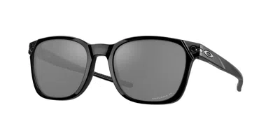 Oakley Oo9018 Ojector Polarized 901804 Occhiali Da Sole Neri Per Uomo In Black