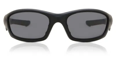 Oakley Oo9039 Straight Jacket Polarized 11-014 Men's Sunglasses Black Size 61 In White