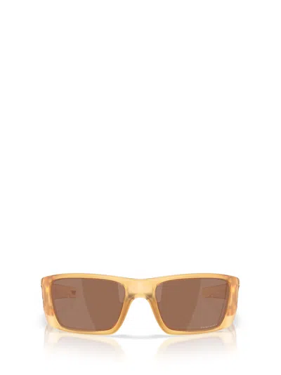 Oakley Oo9096 Matte Transparent Light Curry Sunglasses