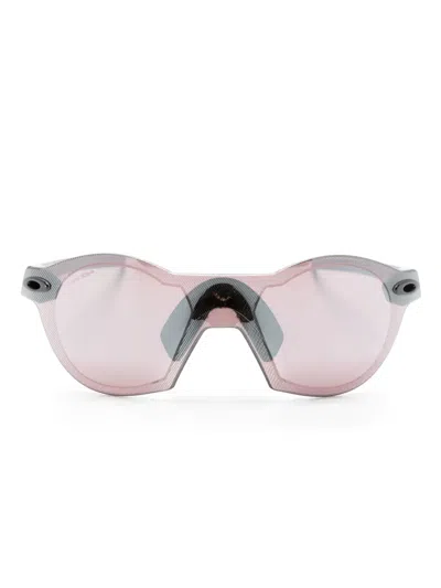 Oakley Oo9098 Round-frame Sunglasses In Purple
