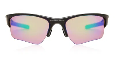 Oakley Oo9154 Half Jacket 2.0 Xl 915449 Occhiali Da Sole Neri Per Uomo In Black