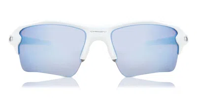 Oakley Oo9188 Flak 2.0 Xl Polarized 918882 Men's Sunglasses White Size 59