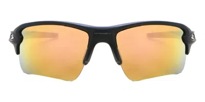 Oakley Oo9188 Flak 2.0 Xl Polarized 9188b3 Occhiali Da Sole Neri Per Uomo In Pink