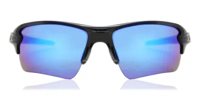 Oakley Oo9188 Flak 2.0 Xl Polarized 9188f7 Occhiali Da Sole Neri Per Uomo In Transparent