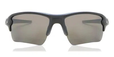 Oakley Oo9188 Flak 2.0 Xl Polarized 9188h3 Men's Sunglasses Grey Size 59 In Gray