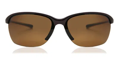 Oakley Oo9191 Unstoppable Polarized 919103 Occhiali Da Sole Rossi Per Donna In Brown