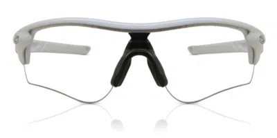 Oakley Oo9206 Radarlock Path Vestibilità Orientale 920669 Occhiali Da Vista Bianchi Per Uomo (solo Montatur In Gray
