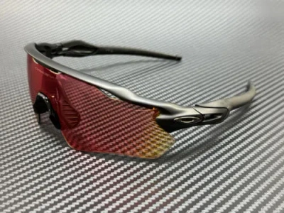 Pre-owned Oakley Oo9208 90 Matte Black Prizm Trail Torch Unisex 65 Mm Sunglasses
