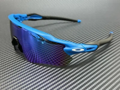Pre-owned Oakley Oo9208 F1 Matte Sapphire Prizm Polarized Men's 65 Mm Sunglasses