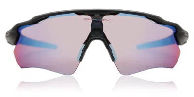 Oakley Oo9208 Radar Ev Path 920897 Men's Sunglasses Black Size 138 In Gray