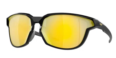 Oakley Oo9227 Kaast 922702 Men's Sunglasses Black Size 73 In Multi