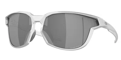 Oakley Oo9227 Kaast 922704 Men's Sunglasses Silver Size 73 In Gray