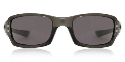 Oakley Oo9238 Fives Squared 923805 Men's Sunglasses Grey Size 54 In Black