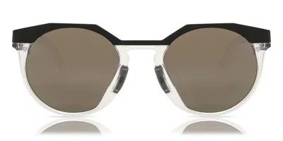 Oakley Oo9242a Hstn Asian Fit Polarized 924205 Men's Sunglasses Black Size 52