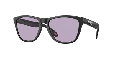 Oakley Oo9245 Frogskins Asian Fit 9245e3 Men's Sunglasses Black Size 54 In Pattern