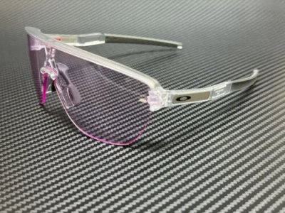 Pre-owned Oakley Oo9248 06 Matte Clear Prizm Low Light Unisex 70 Mm Sunglasses
