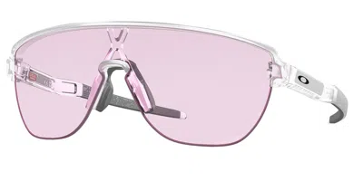 Oakley Oo9248a Corridor Asian Fit 924806 Men's Sunglasses Clear Size 142 In Pink