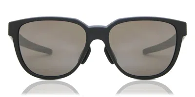 Oakley Oo9250a Actuator Asian Fit Polarized 925002 Men's Sunglasses Black Size 57 In Brown
